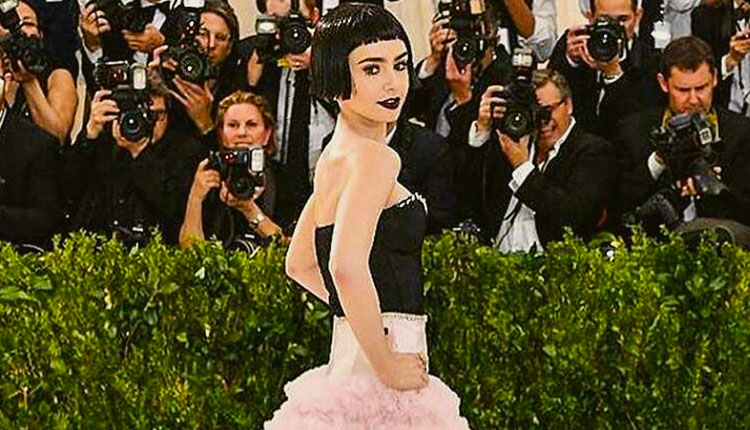 Lily Collins Met Gala