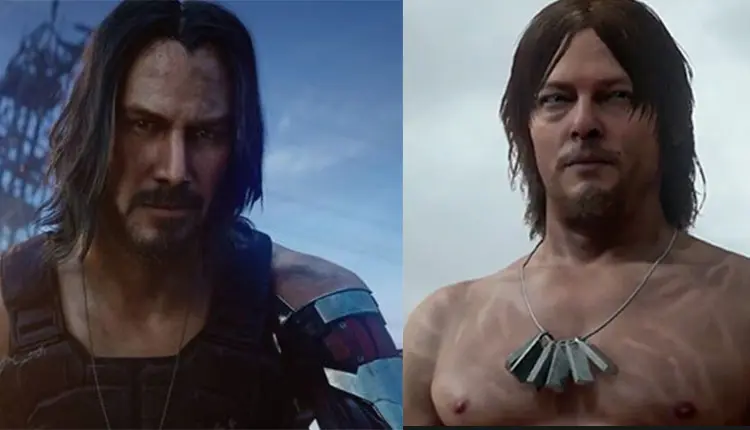 Keanu Reeves In Cyberpunk 2077 Vs Norman Reedus In Death Stranding