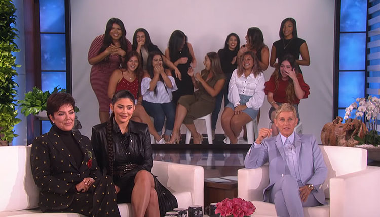 Kylie Jenner's $750,000 Giveaway On The Ellen Show