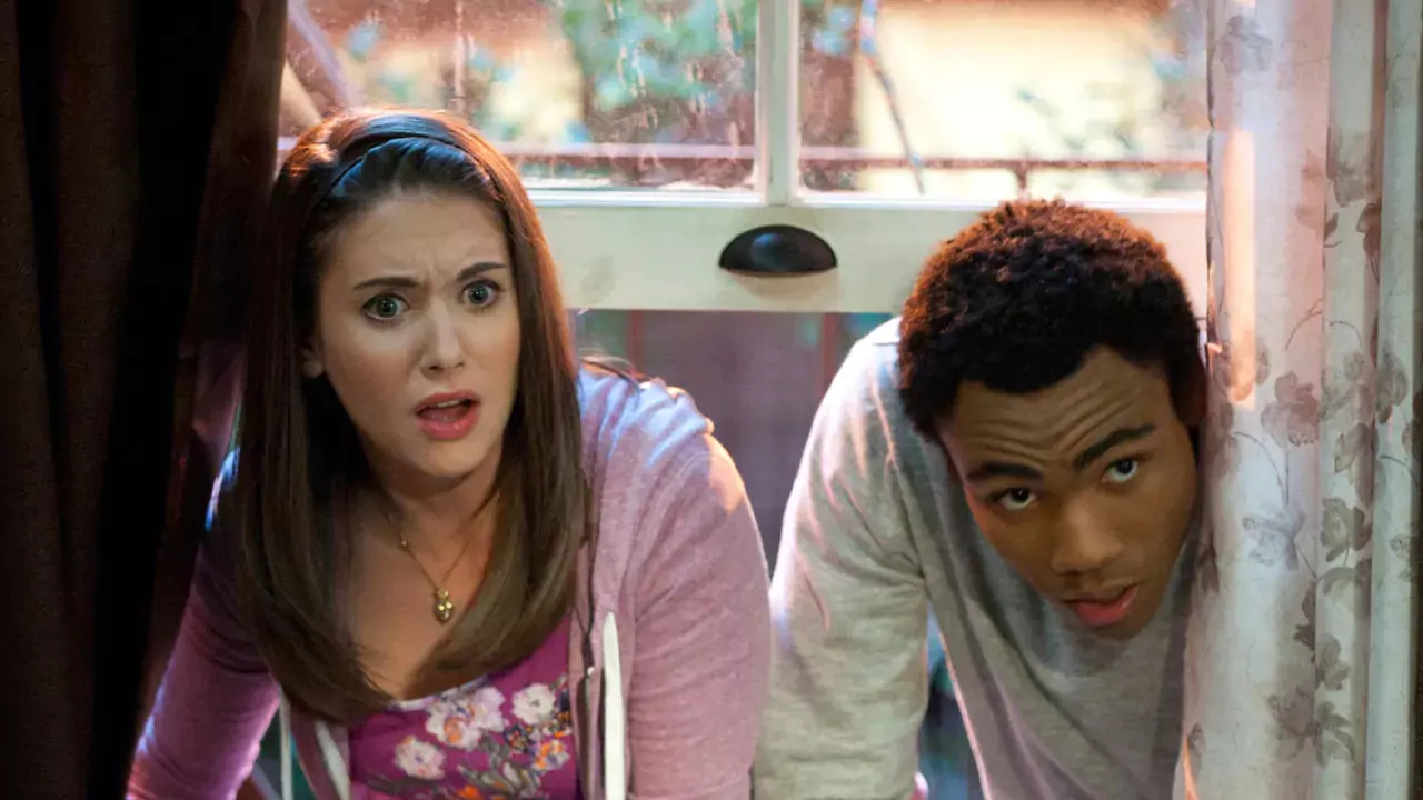 Alison Brie Shares Throwback to TV Show Community With Donald Glover