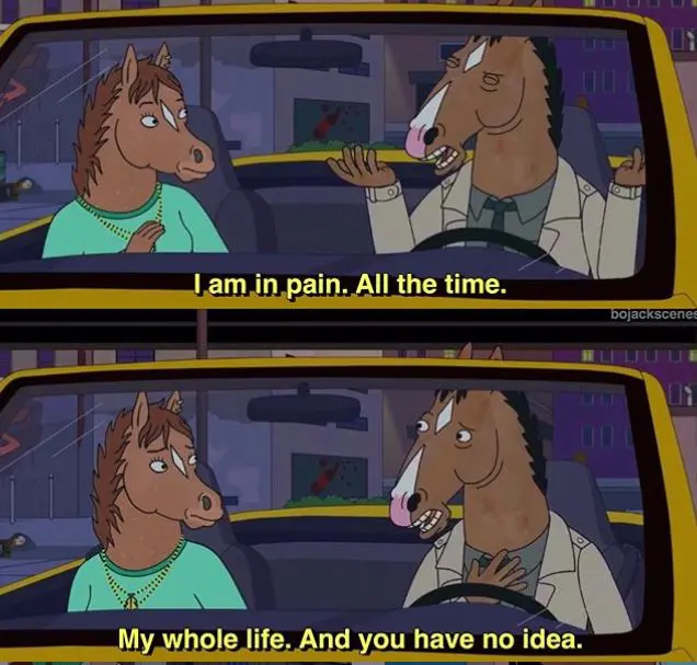 BoJack Horseman | Depressing Quotes That Hit You Where It Hurts 1 bojack horseman sad 1 Bojack Horseman, Bojack Horseman Quotes