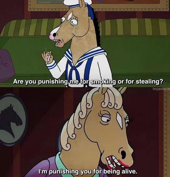 BoJack Horseman | Depressing Quotes That Hit You Where It Hurts 8 Bojack Horseman