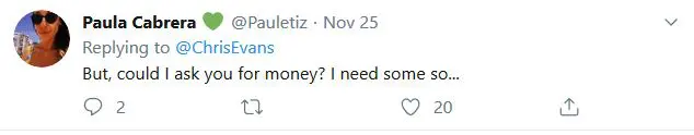 Fake Chris Evans Is Taking Money From Fans 9 fake chris evans 1 Fake Chris Evans