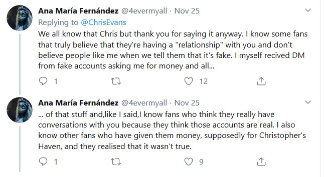 fake chris evans tweet Fake Chris Evans