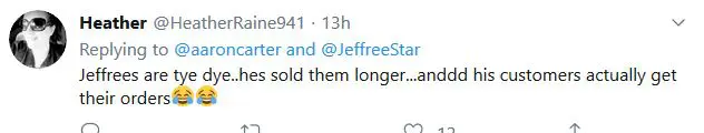Aaron Carter Accused Jeffree Star For Stealing His Merch Idea? 4 jeffree star aaron carter merch Aaron Carter, Jeffree Star