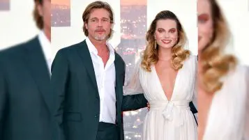 Brad Pitt has a foot fetish for Margot Robbie's feet?