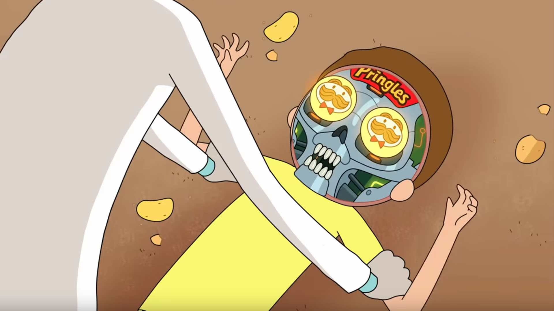 Rick and Morty Pringles