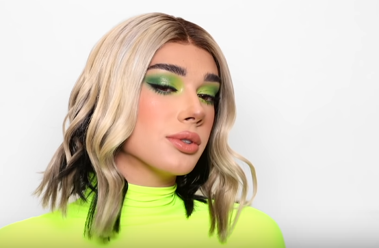 James Charles Transforms Himself Into Dua Lipa - Dankanator