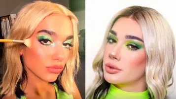 James Charles Transforms Himself Into Dua Lipa