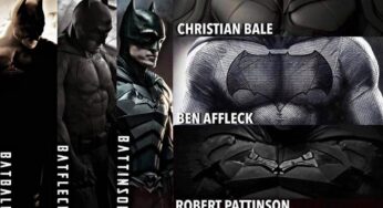 Robert Pattinson, Ben Affleck and Christian Bale Fan Art Comparison is Epic!