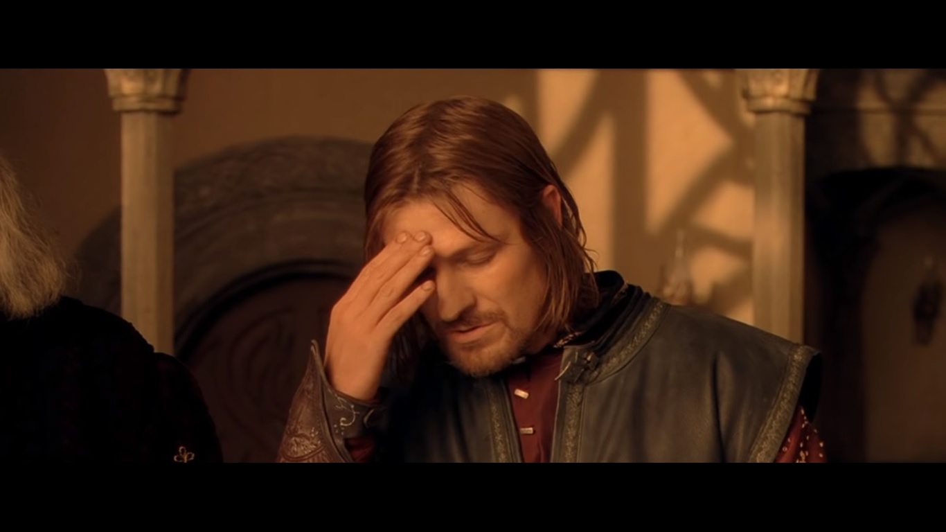 Did You Notice This In Sean Bean Lord Of The Rings Iconic Scene