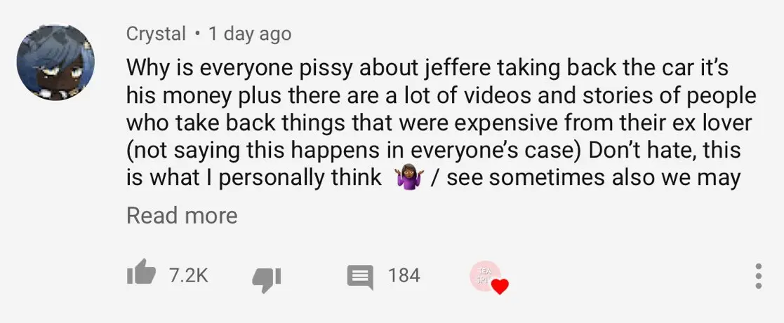 Jeffree Star Ex's Nathan Schwandt Life Filled With Fake Drama | Post Breakup 9 Car comment