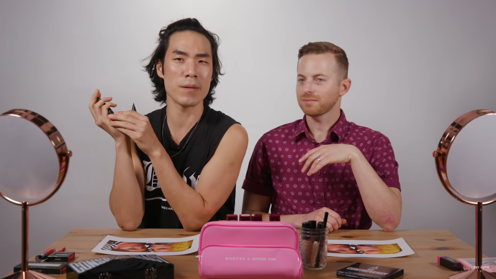 The Try Guys Become Beauty Gurus in Hilarious Video 1 Eugene Lee Yang Jokes