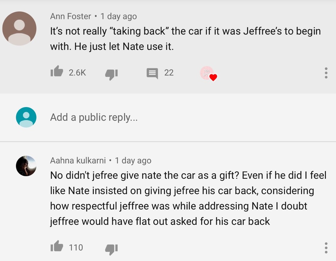 Jeffree Gifts Car