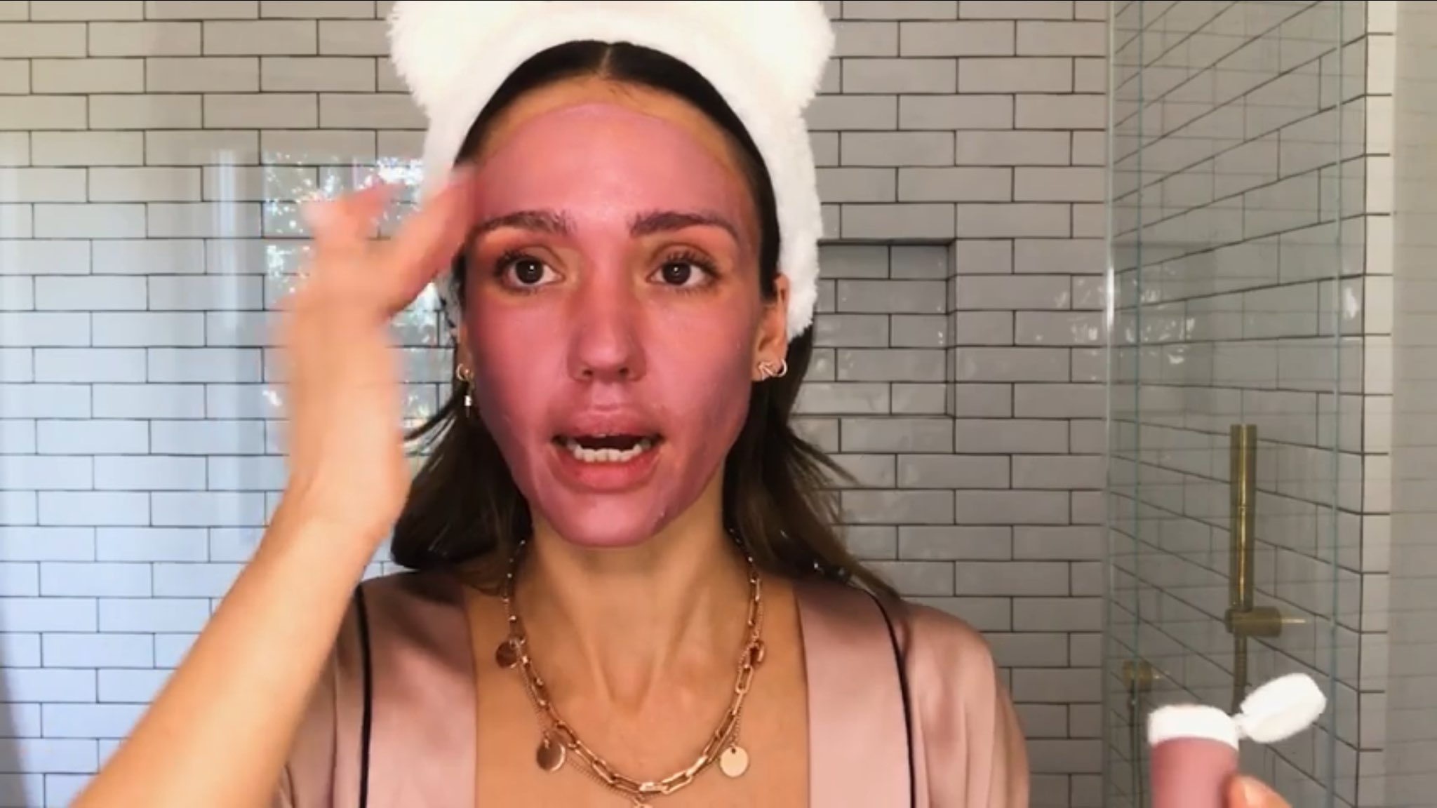 Jessica Alba Face Mask