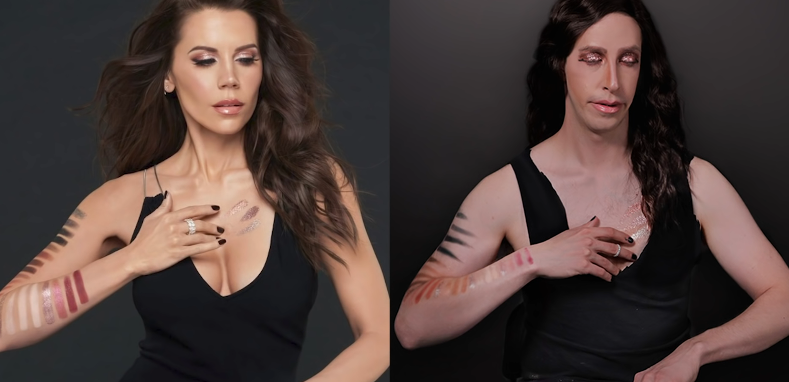 The Try Guys Become Beauty Gurus in Hilarious Video 10 Keith Habersberger Tati Westbrook
