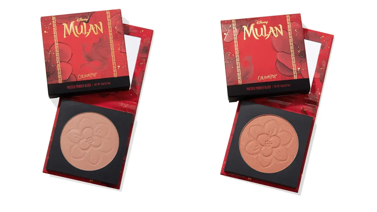 Jeffree Star will review Colourpop Mulan palette 5 Mulan Powdered Pressed Blush