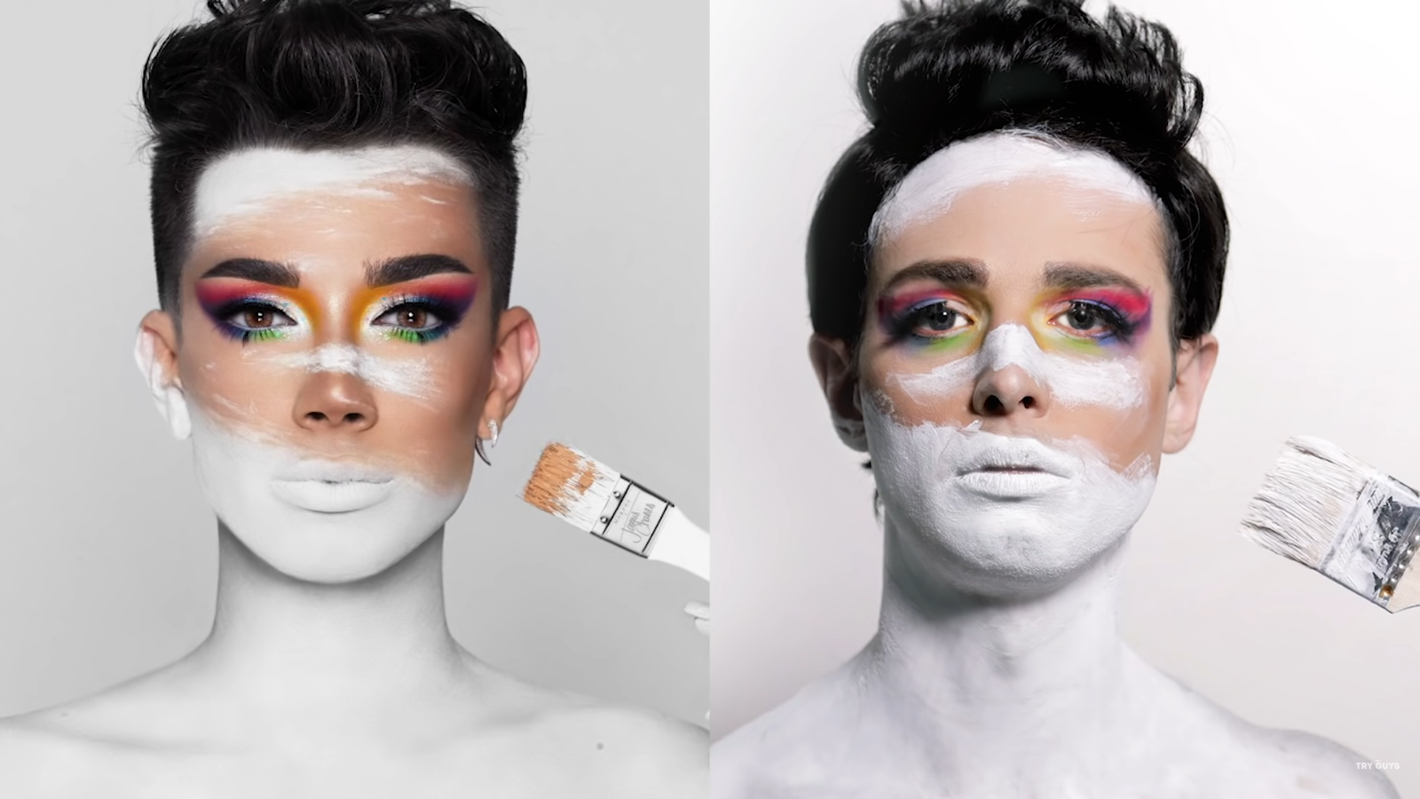 The Try Guys Become Beauty Gurus in Hilarious Video 11 Zac Kornfeld James Charles