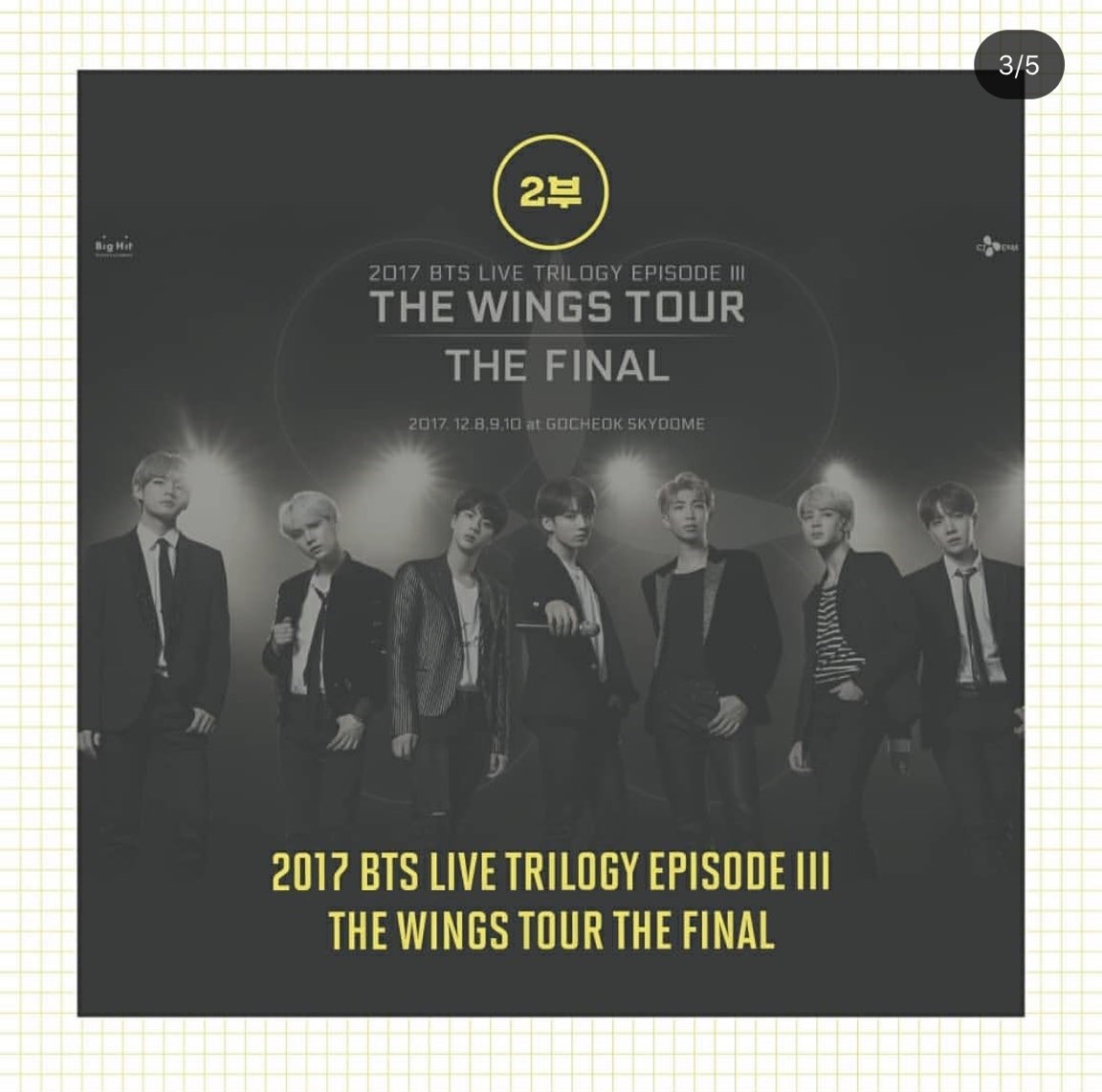 2017 BTS Live The Final Tour
