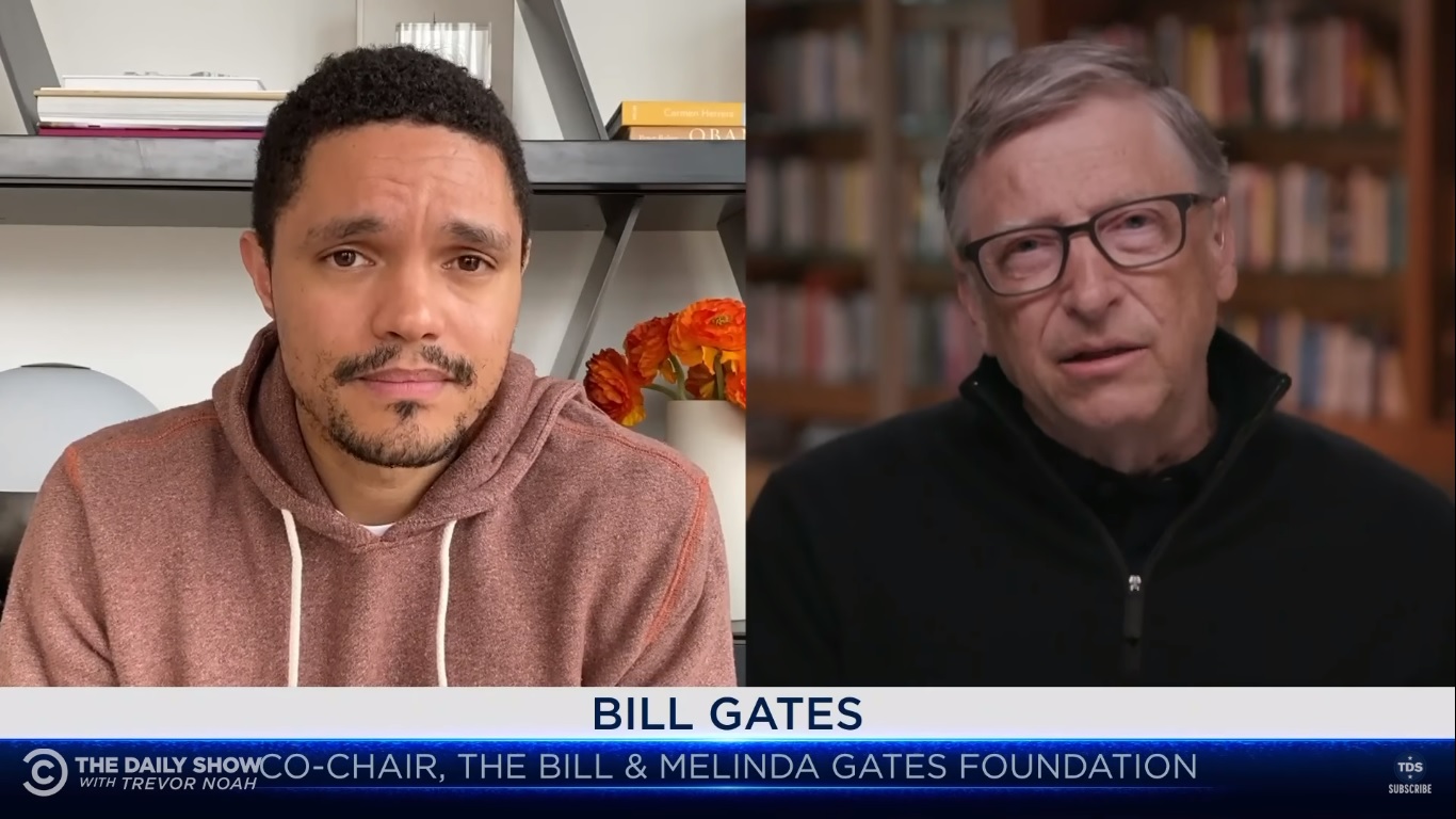 Bill Gates Explains How To Fight Coronavirus with Trevor Noah