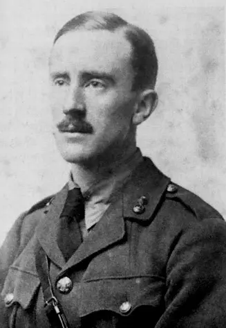 How War Inspired JRR Tolkien To Write Lord Of The Rings 1 JRR Tolkien in World War One