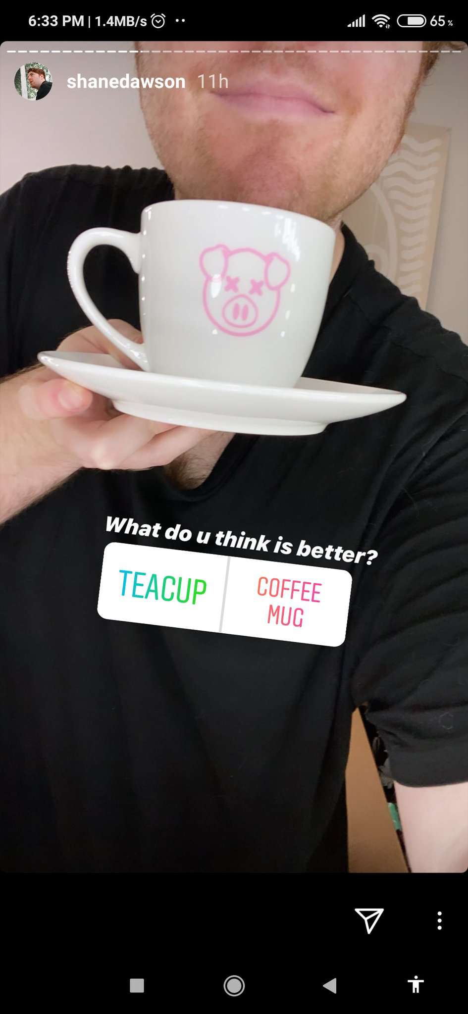 Shane Tea Cup Or Coffee Mug