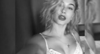 Hailey Baldwin flaunts navel piercing in sizzling hot swimsuit