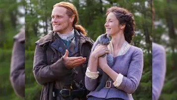 Sam Heughan & Caitriona Balfe Bid Duncan Lacroix A Teary Goodbye