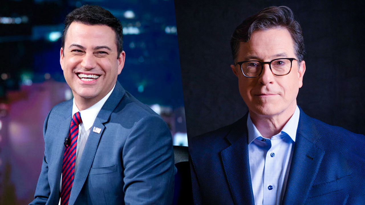 Stephen Colbert and Jimmy Kimmel Call out President Trump for Attacking them!