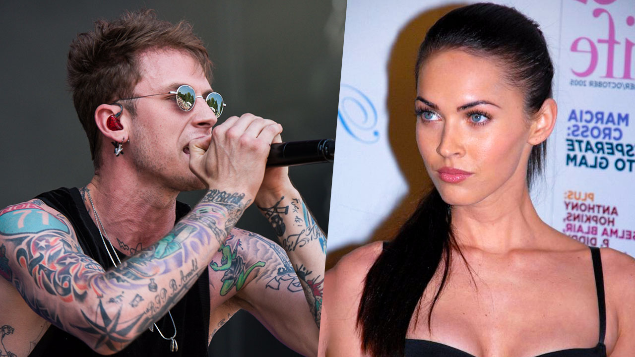 Megan Fox Confirms Her relationship With Machine Gun Kelly With A Kiss