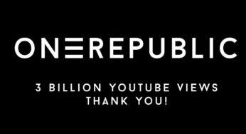 Counting Stars music video by OneRepublic hits 3 Billion views