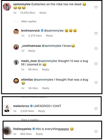 Bretman Rock flashes his stalker neighbor 2 eyelashes on the robe