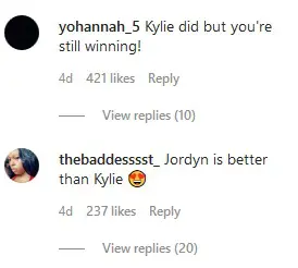 Jordyn Woods Kylie