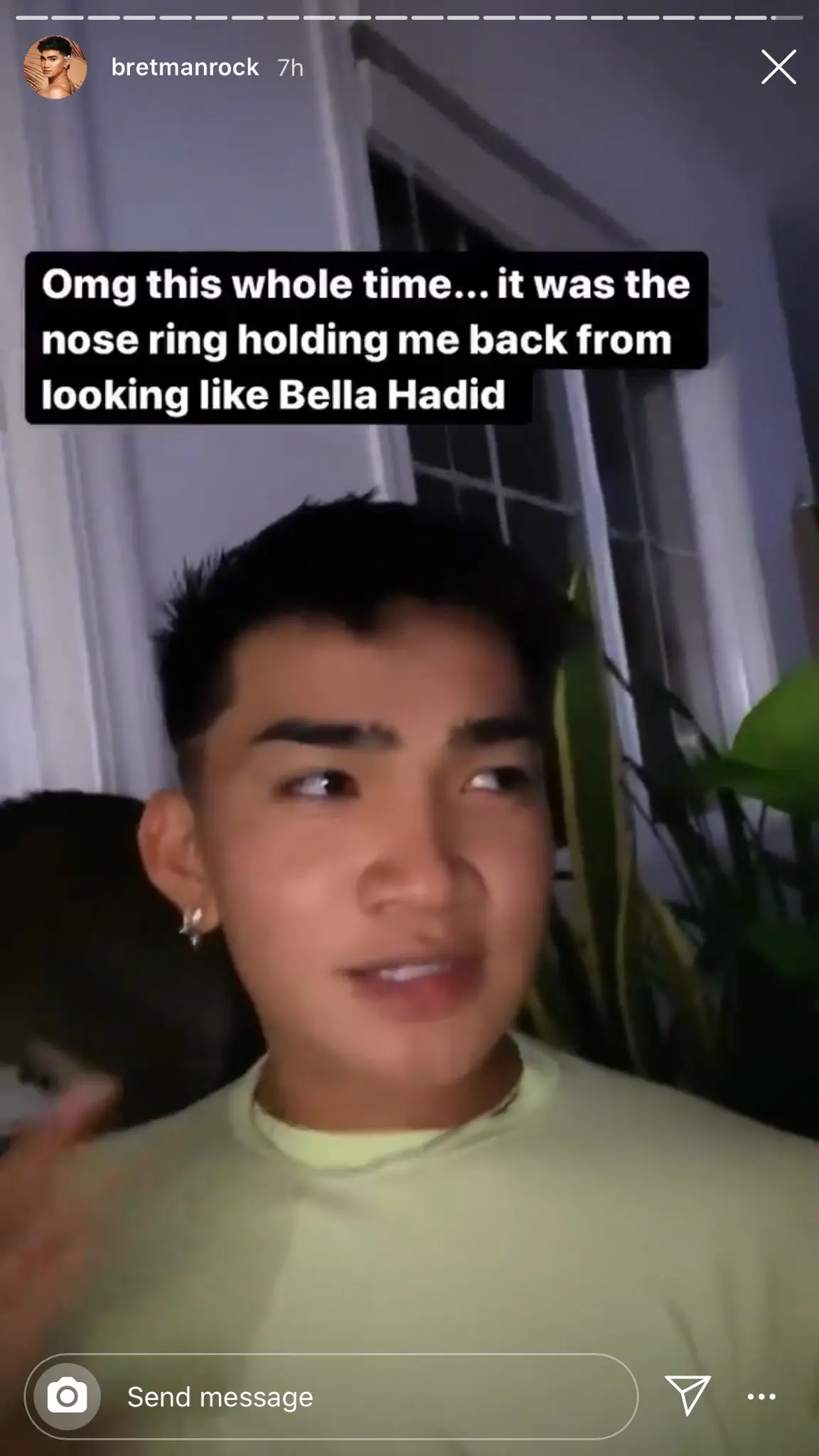 Bretman Rock thinks he looks like Bella Hadid After Changing his Look! 1 Bretman Rock