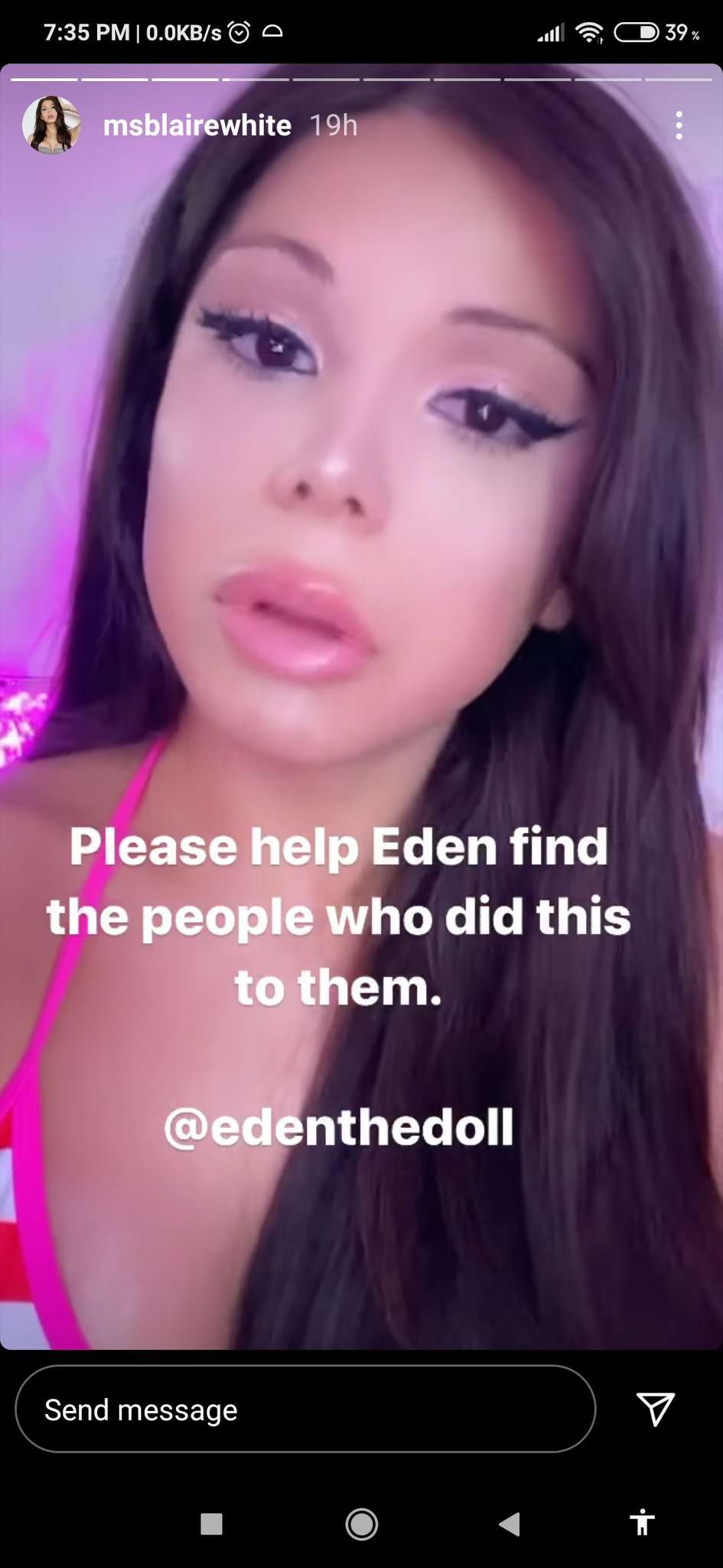 Blaire White Eden the Doll