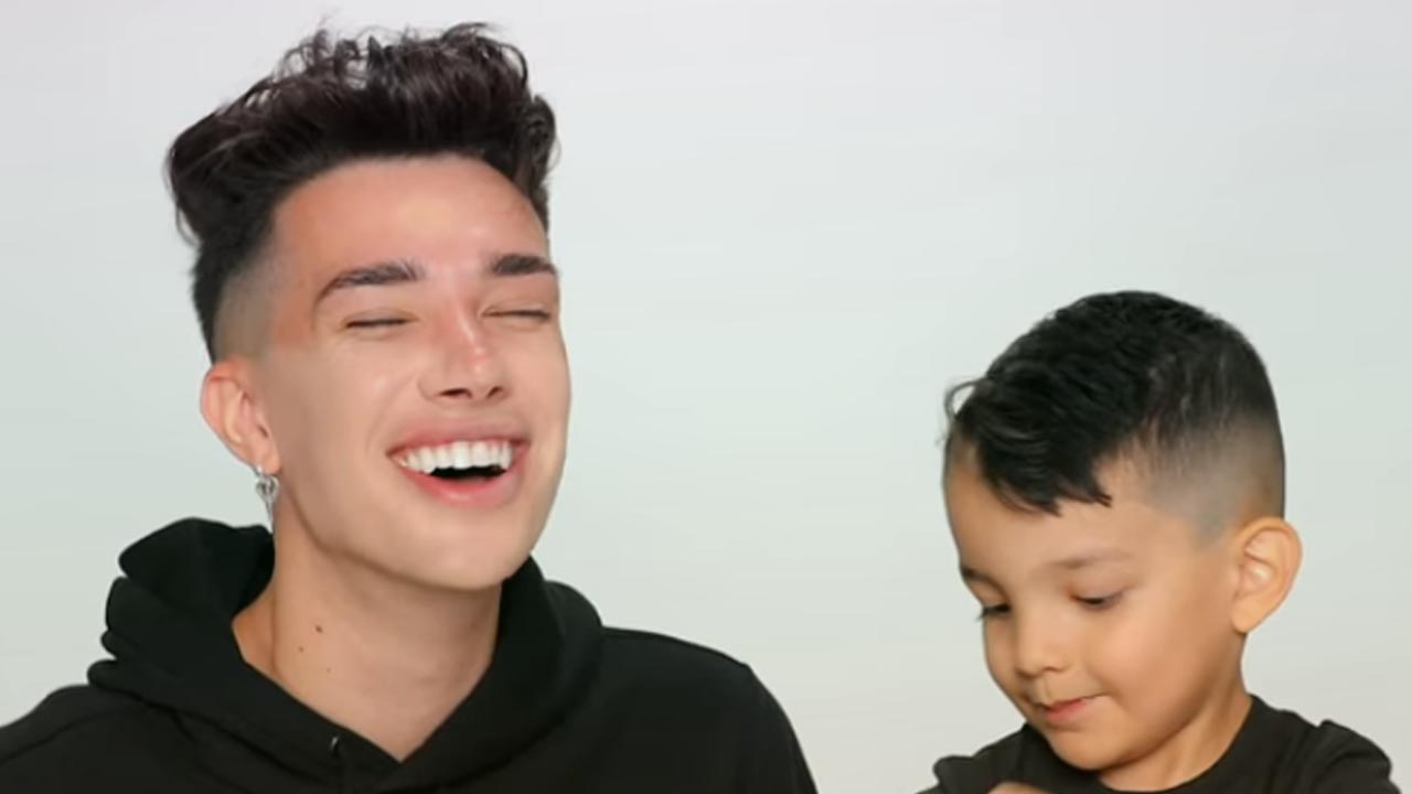 James Charles Tests his Parenting Skills by Adopting a Kid for a Day