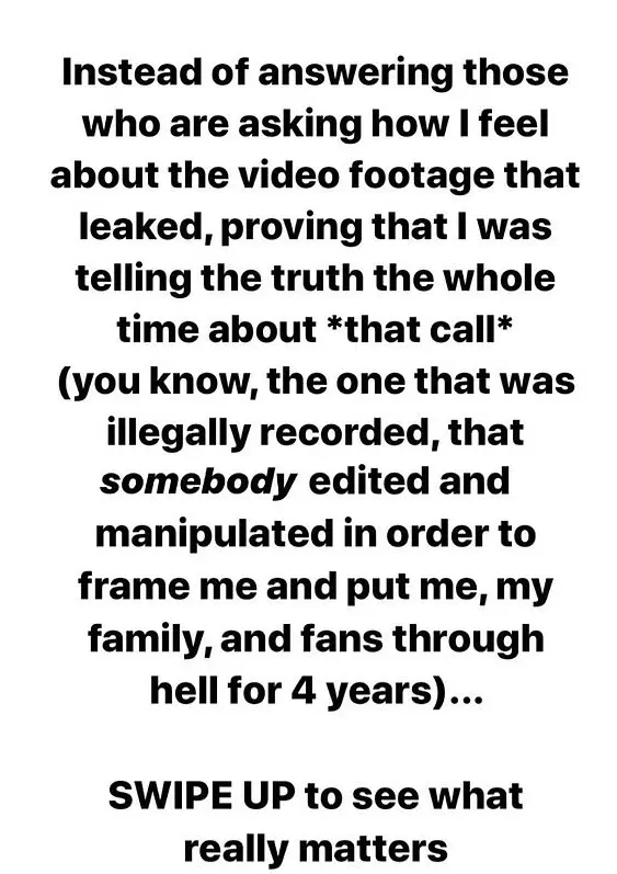 Kanye West May Have Shaded Taylor Swift in Twitter Rant 1 Taylor Swift Insta Story
