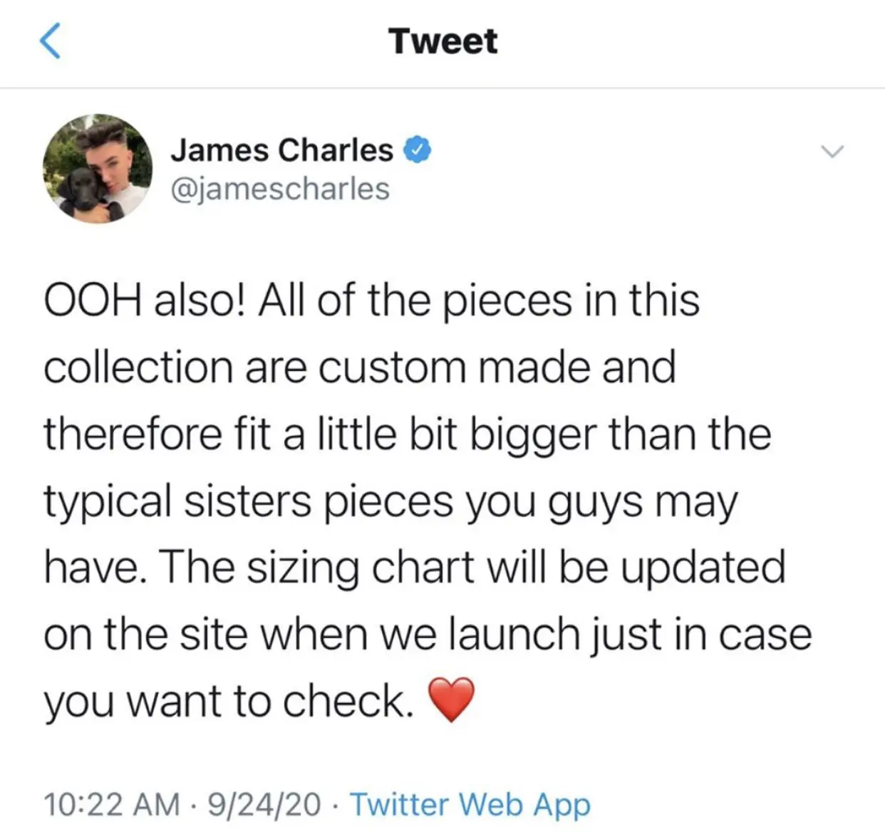 James Charles Star Studded Classroom Collection Is Out Now 5 James Tweet