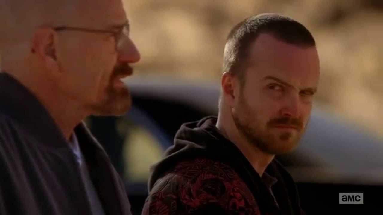 Walter White and Jesse Pinkman