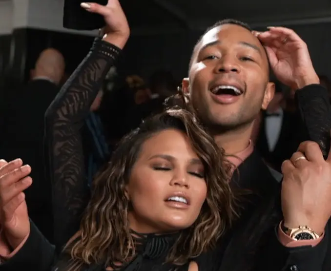 Celebrities Who Support Joe Biden & Kamala Harris! 3 John Legend Chrissy Teigen
