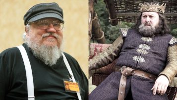 George R.R. Martin's least Favorite Game of Thrones Moment was King Robert's Death