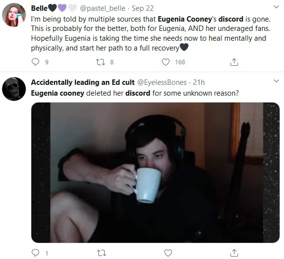 Internet reacts to Eugenia Cooney deleting her Discord server 2 Internet Reacts