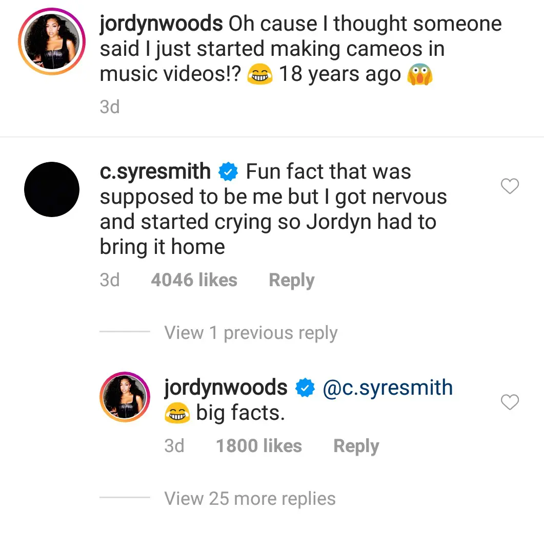 Jordyn Woods & Jaden Smith spill tea on Will Smith's Black Suits Comin' 1 Jordyn Woods