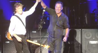 Paul McCartney & Bruce Springsteen Perform ‘I Saw Her Standing There’ Live!