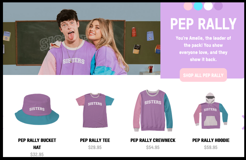 James Charles Star Studded Classroom Collection Is Out Now 2 pep rally pep rally
