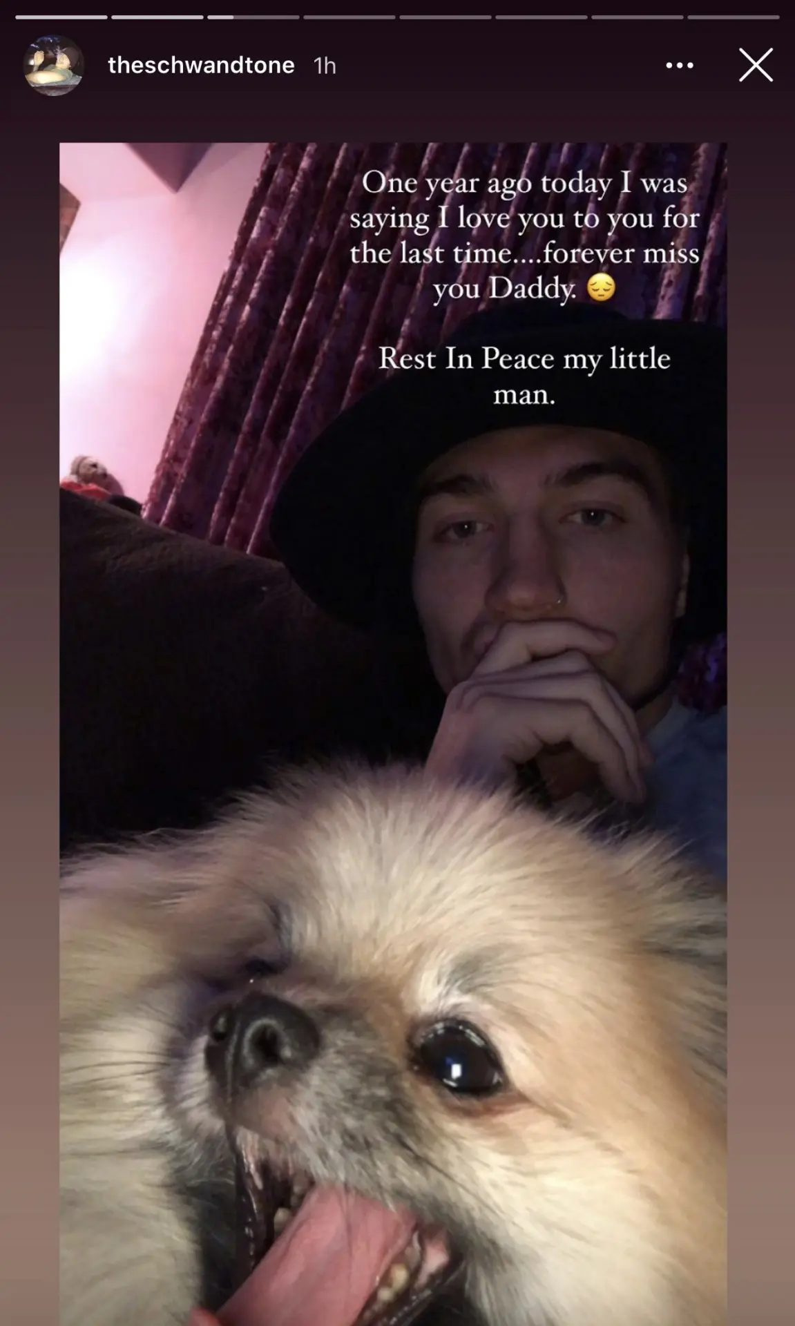 Jeffree Star's Ex-boyfriend Nathan Schwandt Misses 'Daddy' 1 I miss you Daddy