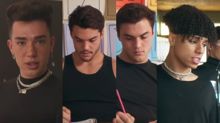 Larray Brought James Charles And Dolan Twins In One Music Video Return