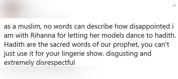 Why Rihanna's Savage X Fenty Fashion Show's Song is Offensive to Muslims 4 Muslims Dissappointed