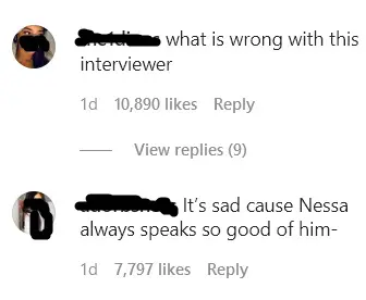 Nessa Barrett & Chase Hudson fans cancel Dave Portnoy & Josh Richards 2 Nessa Barrett