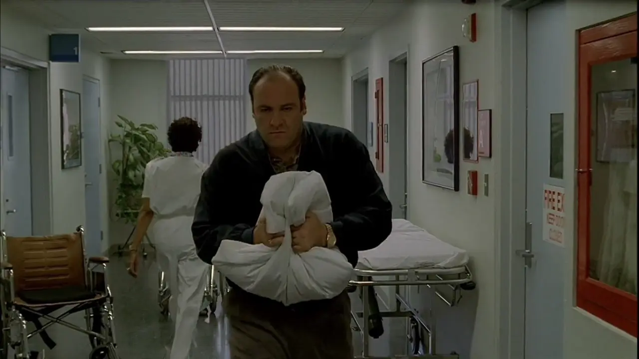 Best Moments From Season 1 Of 'The Sopranos'! 19 Tony tries to atrangle Livia